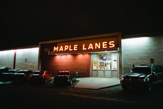 The site is currently occupied by the Maple Lanes Bowling Alley. Photo: Melissa Murphy, portrait & lifestyle photographer. 