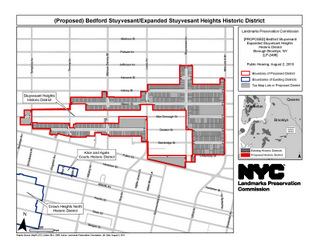 Bedford Stuyvesant/Expanded Stuyvesant Heights Historic District. Image Credit: LPC.