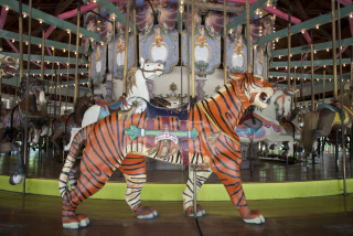 The Forest Park Carousel in Forest Park, Queens. Image Credit: LPC.