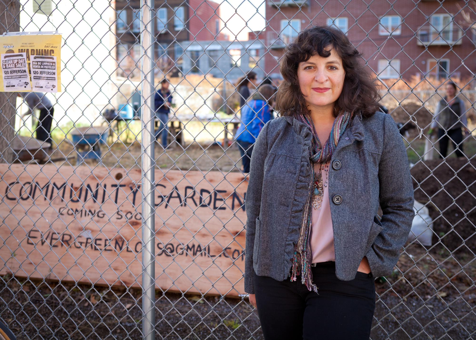 Paula Segal, founder, Executive Director & Legal Director at 596 Acres. Photo credit: Lauren Silberman.