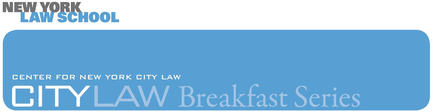 CityLaw Breakfast Header