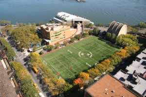  East 91st St. Marine Waste Transfer Station. Image Credit: Geoffrey Croft/NYC Park Advocates.