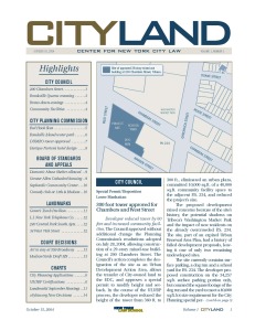 Cityland's First Edition in October 2014.