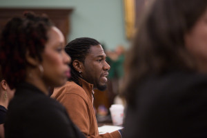 Council Member Jumaane D. Williams speaks at the oversight hearing on short-term rentals. Image credit: William Alatriste / New York City Council