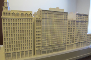 A model of a proposed building on 7 West 21st Street, New York, NY. Image Credit: MA.com.