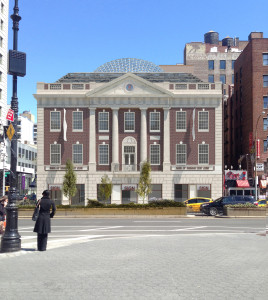 A proposed rendering of the renovated Tammany Hall. Image credit: BKSK Architects