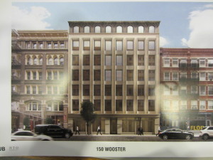 Artist's rendering of 150 Wooster Street. Image Credit: CityLand