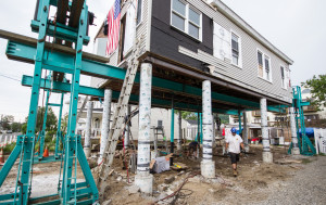 Recently-approved text amendment streamlines the elevation process for homes in the flood zone. Image credit: Rosanna Arias/FEMA