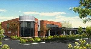 Architect's rendering of the proposed Meals on Wheels facility. Image credit: Rampulla Associates