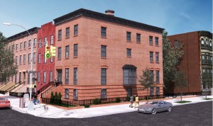 Rendering of 145 Gates Avenue in Brooklyn. Image Credit: LPC.