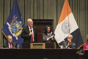 From Left to Right: Paul Selver, Jerold Kayden, Meenakshi Srinivasan, Kent Barwick. Image Credit: LPC