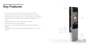 Key kiosk features. Image Credit: LinkNYC.