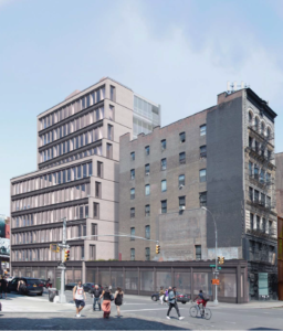 Rendering of 363 Lafayette Street in Manhattan. Image Credit: LPC.