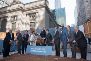 City Officials Break Ground at One Vanderbilt. Image Credit: Office of the Mayor