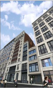 Artist Rendering of 34 West 21st Street. Image Credit: LPC.